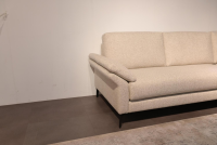 Violetta - Ecksofa Anika In Creme Ohne Dekokissen - 3