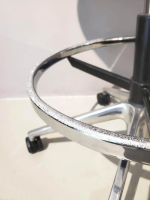 Vitra - Bürostuhl Id Mesh Bezug Sitz Plano Nero Schwarz Rücken Diamond Mesh Nero F30 Schwarz Gestell Edelstahl Mit Rollen Schwarz - 3