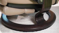 Stressless - Sessel View M Leder Batick Mole Braun Füße Classic Wenge Gebeizt Mit Power Leg And Back - 13