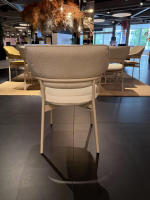 himolla - Armlehnstuhl Dining 1471 Stoff 20 Q2 Loop Basic Beige Gestell Metall Beige Pulverbeschichtet - 4