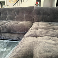 Bielefelder Werkstätten - Ecksofa Soulmate Stoff Phil IP1749 191 Gestell Massivholz Füße Gleiter Anthrazit Inklusive Klapparmlehne - 6