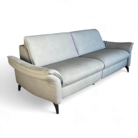 himolla - Sofa 1178 Spektra Echtleder Leonessa Azur Blau Grau Füße Metall Anthrazit Mit Elektrischer Wallfree Funktion - 9