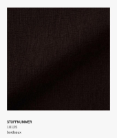 COR - 4er Set Stuhl Jalis 541 Stoff 10125 Bordeaux Rot Drahtgestell Lack RAL 010 20 10 Wengenschwarz Mit Filzgleiter - 4