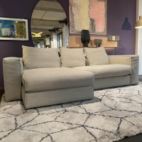 Linteloo - Ecksofa Hamptons Bezug Brescia 03 Beige - 6