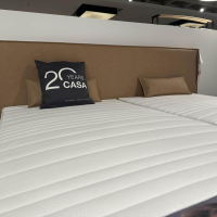 RUF Betten - Polsterbett Casa Stoff 09229 Braun Füße Schwarz - 4