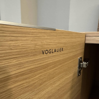 Voglauer - Sideboard V Alpin Eiche Altholz Abdeckplatte Holz Mit Steinkubus - 4