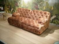 Bretz - Polstergarnitur Sofa Cocoa Island Stoff 65 BOH54 Boheme Rosewood Braun Anbauteil klein mit Armlehne - 6