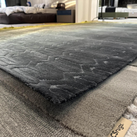 Miinu - Teppich 322x232 ID4690 Special Uncommons Tencel Iguana Gelb Blau - 6