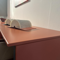 Hülsta - Wohnwand Neo Lack NCS S3050 Orange Und NCS S3010 Grün - 6