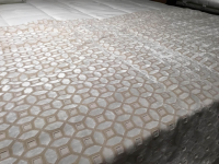 WK Wohnen - Polsterbett WK 113 Camea Stoff 01125 JAB 23060 Rosa Inklusive Matratzen Und Kissen - 7