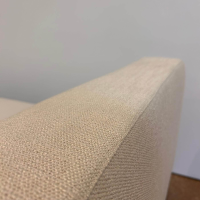 Walter Knoll - Recamiere Jaan Living 783 25 RA L Stoff Tonga 7615 Off White Beige Gestell Hochglanz Poliert Mit Kissen - 6