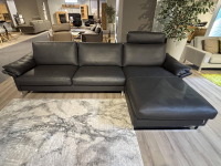 Erpo - Ecksofa Classics 960 Leder 43.059 Anthrazit Kufe Hochglanz mit Relaxfunktion - 5
