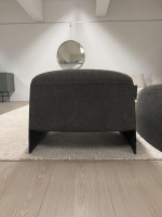 Poliform - Sessel Le Club Stoff Agadir Tortora Grau - 6