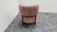 JOOP! - Sessel Stoff Allure Rose Rosa Füße Metall Anthrazit Drehbar - 5
