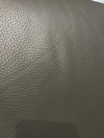 Brühl - Ecksofa Tomo Compact Leder Unit 5423 93 Grau Metalluntergestell Verchromt Glänzend - 2