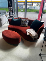 Bullfrog - Sofa Sofia Stoff Smoothie Rostbraun 15 28 Füße Metall Schwarz Pulverbeschichtet - 11