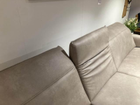 Natura - Ecksofa Tulsa KV Leder Longlife Cloudy Gravel Beige - 5