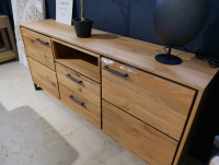 Natura - Sideboard Oakhaven Zerreiche Massiv Natur Geölt - 6