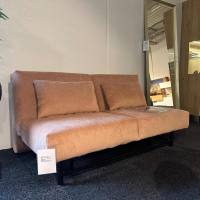 Brühl - Schlafsofa First Class Stoff 2813 52 Rosa Gestell Metall Schwarz - 6