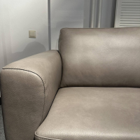 2-sitzer-sofas-musterring-sofa-mr-6500-bezug-nappaleder-solid-elefant-grau-fuesse-aluminium-schwarz
