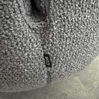 COR - Ecksofa Jalis 21 Stoff 8211 Warmgrau Grau Nahtband 5091 Mittelgrau Inklusive Kissen - 7