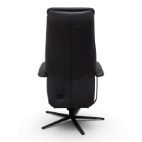 himolla - Sessel 7585 S Lounger L Leder 27 Eleganza Vektor Anthrazit Sternfuß Metall Anthrazit Mit Motorischer Verstellung - 3