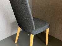 Hülsta - 5er-Set Stuhl S 800 Stoff 4403 Schwarz - 3