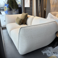 Freifrau - Sofa Mia Stoff Safire 0007 Craie Beige Inkl. Dekokissen - 2