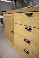 Hülsta - Sideboard Chalera Trägeplatte Furnier Natur Eiche - 3