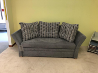 Restyl - Schlafsofa Isabella Stoff 2-6839 Grau mit Auszugsfunktion - 8