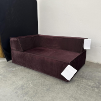 COR - Sofa Trio Stoff 9074 Merlot Dunkelrot - 3