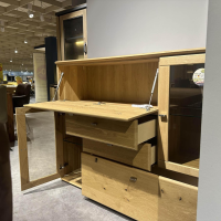 Wöstmann - Highboard Multifunktion Abando 3443 Europäische Wildeiche Massiv Soft Gebürstet - 4