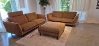 Erpo - Garnitur CL 970 Stoff 2037.68 Gelb 2 Sofas 1 Hocker - 8