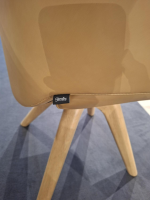 Stressless - 4er-Set Stuhl D150 Leder Paloma Almond Holz Eiche - 6