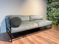 Brühl - Sofa Easy Pieces Forever Stoff 5277-0031 Blau Grau Gestell Stahl Schwarz Pulverbeschichtet - 2