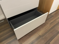 Hülsta - Kommode Multi R Eiche Grau Lack Hochglanz Kaschmir Grau Mit Push To Open - 3