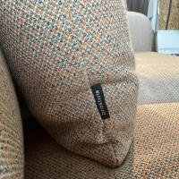 Prostoria - Sofa Echo Bezug Stoff Mica Melba Beige Gestell Metall Schwarz Pulverbeschichtet - 7