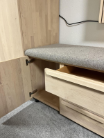 Team 7 - Rollcontainer Kids Polster Stoff Ripley Rl10 Beige Korpus Erle Weißöl - 2