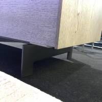 Molteni & C - Password Evolution Sideboard Eiche Graphit Matt Gestell Zinnfarben - 6