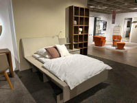 Rietberger Möbelwerke - Bett mit Anbauregal Skara Schlafen Lack Cashmere (R4) - 4