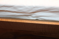 Paul Lindberg - Bettanlage Feria Nussbaum Massiv Stoff Loft Graphit 66 Grau mit 2 Nachtkästchen - 12