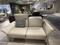 Erpo - Garnitur Avantgarde 965 Leder 43.210 Pearl Beige 2 Sofas 2 Kissen - 3