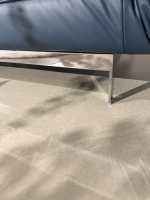 Rolf Benz - Sofa Mera Leder 36.415 Mittel Ozean Blau Füße Chrom Glanz - 2