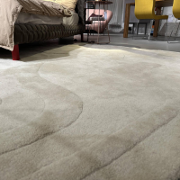 Ligne Roset - Teppich 230x270 Gavrinis 3 Wolle Leinenbeige Handgetuftet - 6