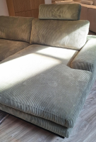 Activineo - Ecksofa Belladonna Stoff 3 Turtle Grün Gestell Schwarz - 11