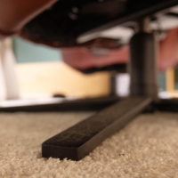 Comfortmaster - Sessel Easyswing 7304 Leder 24 Longlife Cabern Rot Sternfuß Anthrazit Pulverbeschichtet - 7