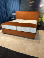 Schramm - Bett Modell Grand Cru In Orange Inkl. Matratzen Und Lattenrost - 4