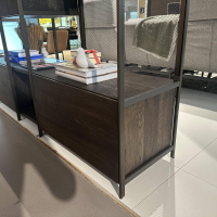 Janua - Regalsystem BC 06 RooM68 Eiche Geräuchert Anthrazit Geölt Und Aluminium Bronze Eloxiert - 10