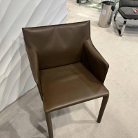 Walter Knoll - Stuhl Saddle Chair Leder Saddle Khaki Braun - 4