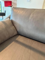 Violetta - Garnitur Malin Leder Leder schiefer Toskana 2 Sofas - 4